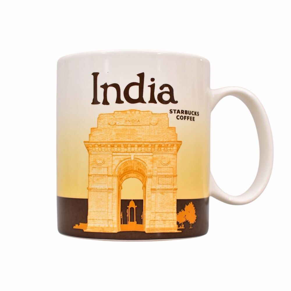 Starbucks Coffee Mug 2015 Global Icon Series 16oz India